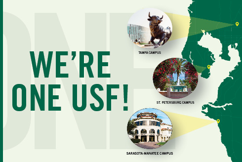 Three Campuses, One USF