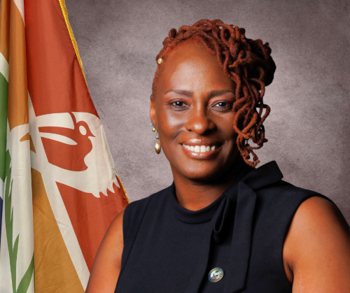 Headshot of Dr Sheron Brown smiling