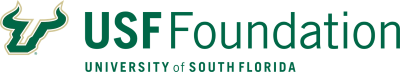 Green logo of USF Foundation