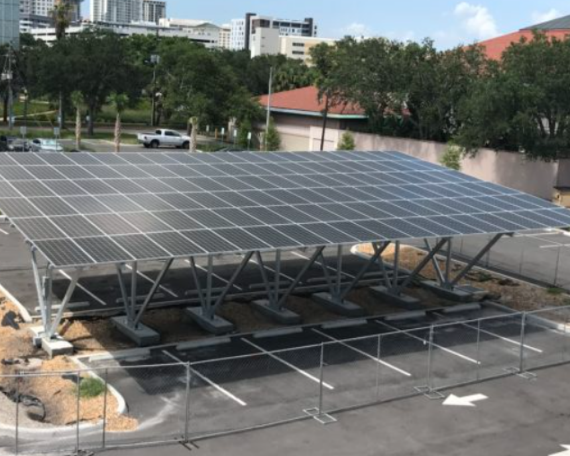 Solar Panels at Poynter Labs