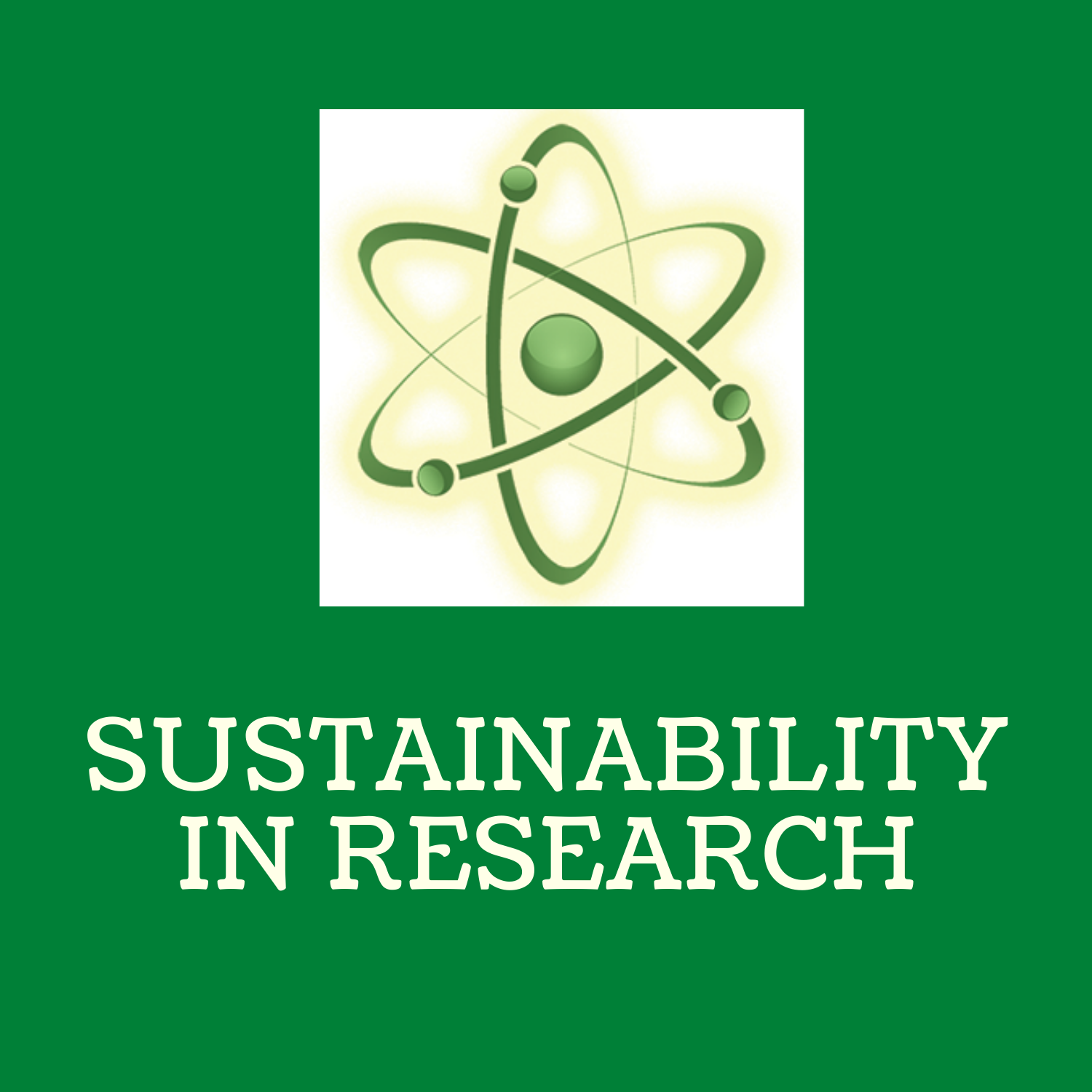 Sustainability in research