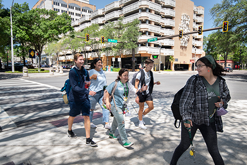 YouTube video series on the day in the life of a USF St. Petersburg student