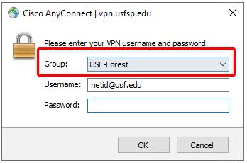 VPN Group setting