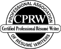 Certified Professional resume Writer Logo