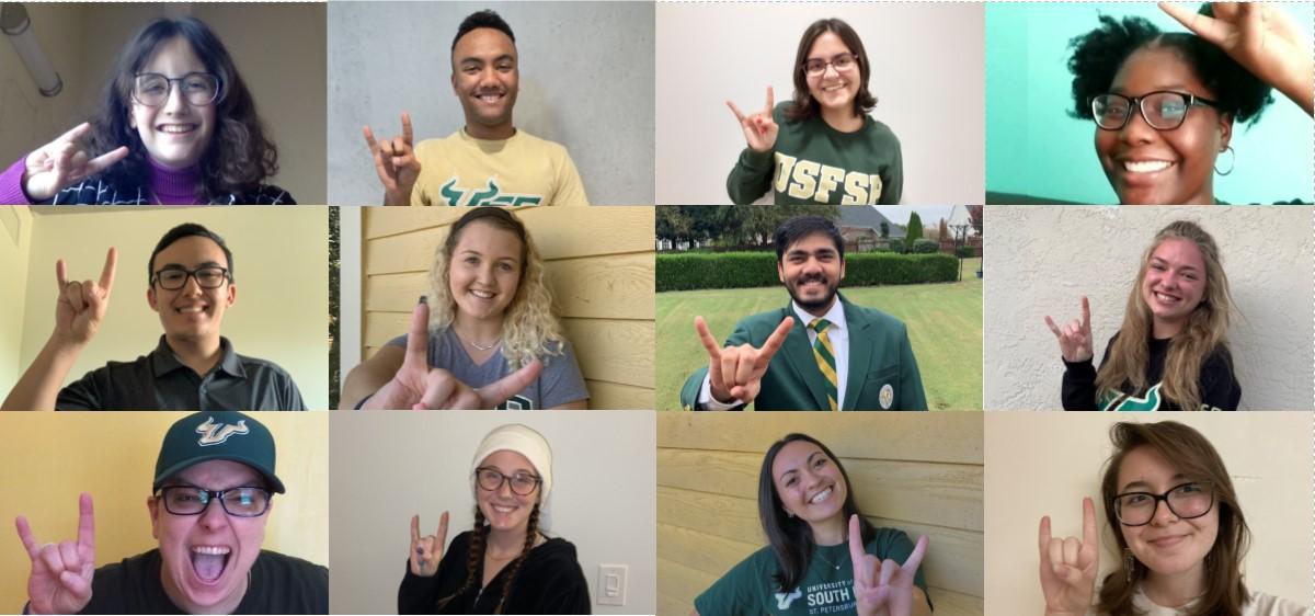Collage of students