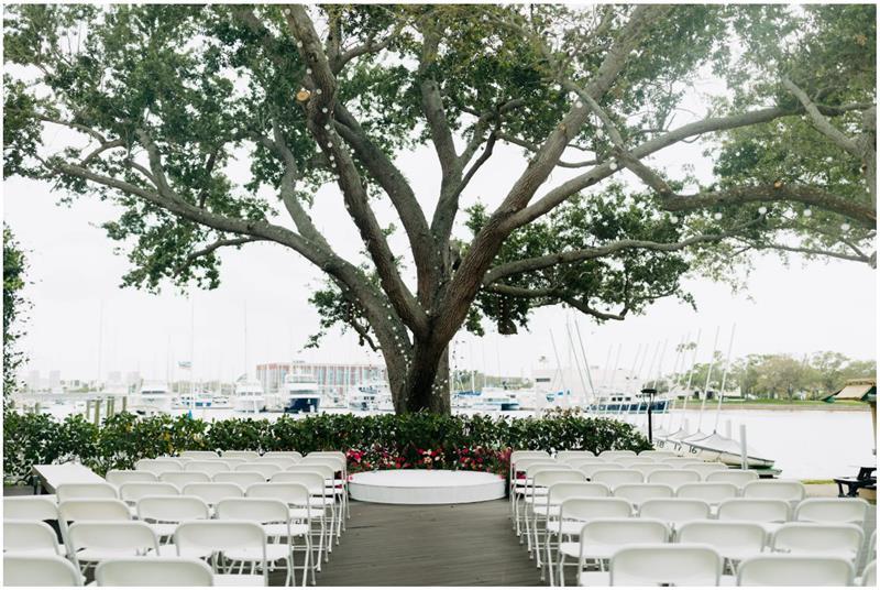 west deck wedding