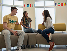 rho common area with students