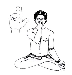 breathing pose