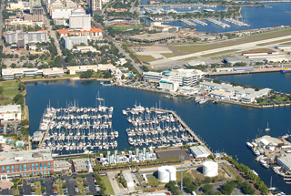 aerial view of campus