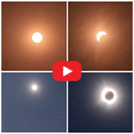 Video from Keving MacKay who witnesses eclipse
