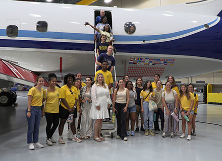 NOAA hurricane hunter aircraft "Miss Piggy"