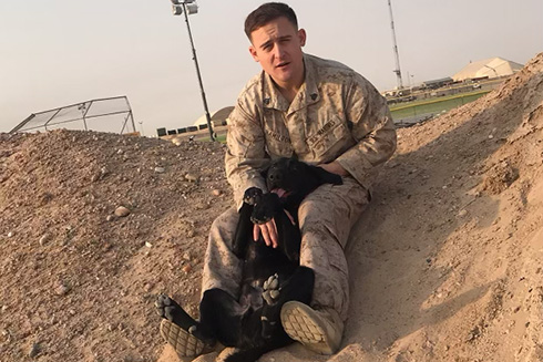 Adam Hamilton served in the Marines