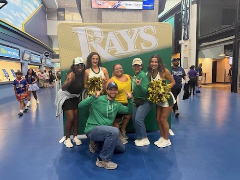 USF Day at the Rays with the Alumni Academy.