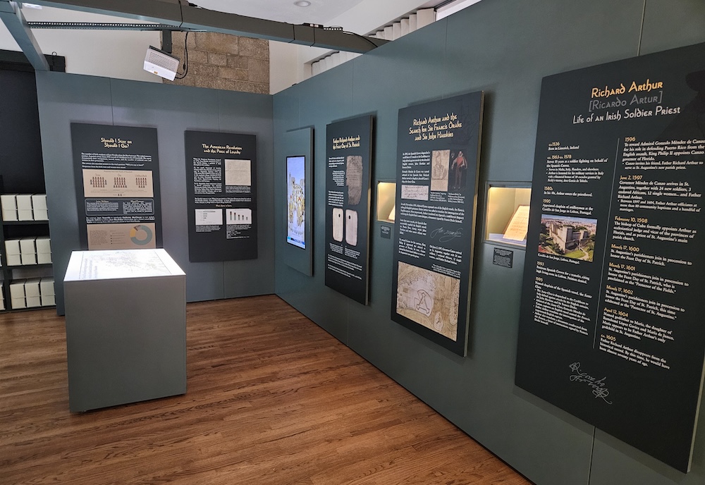 New museum exhibition on the Irish diaspora in Florida.