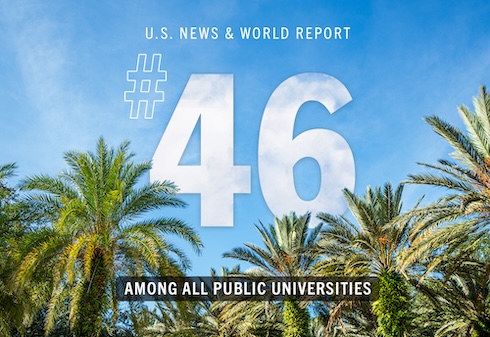 Number 46 among all public universities.
