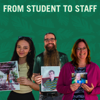 Alumni talk about becoming staff.
