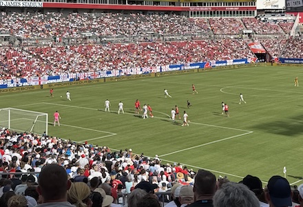 World Cup action