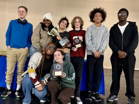 Students win end of the year debate awards.