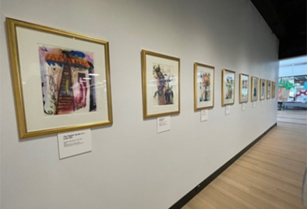 The Dali Museum features the Alice Suite of prints by Salvador Dali