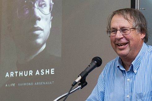 Ray Arsenault giving a talk