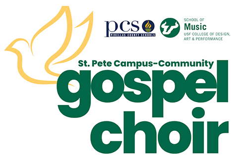 st. pete gospel choir wordmark