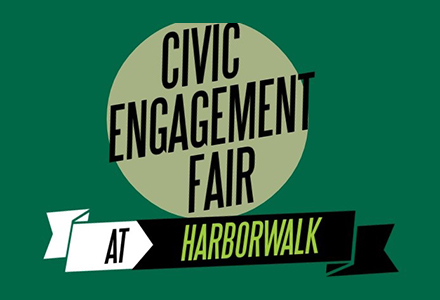Civic Engagement Fair at Harborwalk