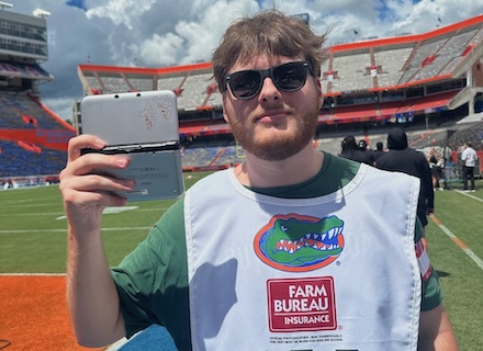 Clark Stanton at UF game.