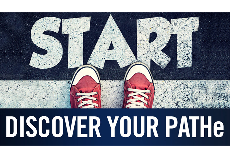 graphic that says "Start, discover your PATHe"