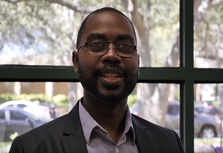 Dwayne Isaacs, director of Student Life & Engagement on USF's St. Petersburg campus.