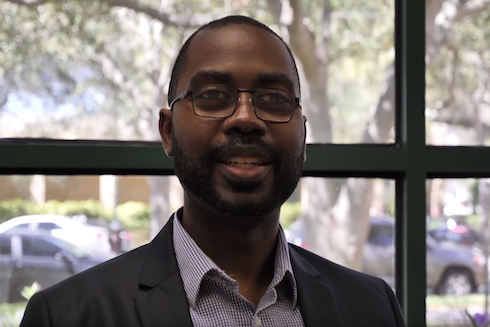 Dwayne Isaacs, director of Student Life & Engagement at USF's St. Petersburg campus.