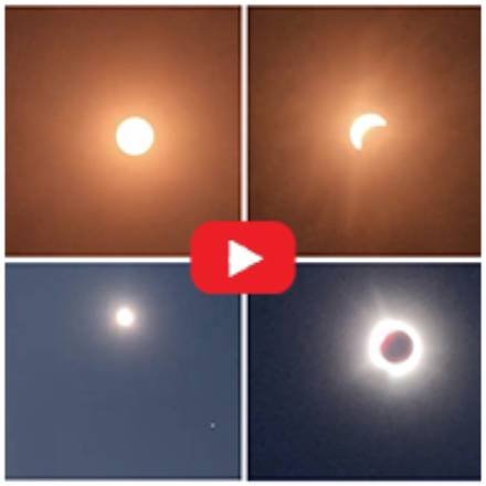 Video from Keving MacKay who witnesses eclipse