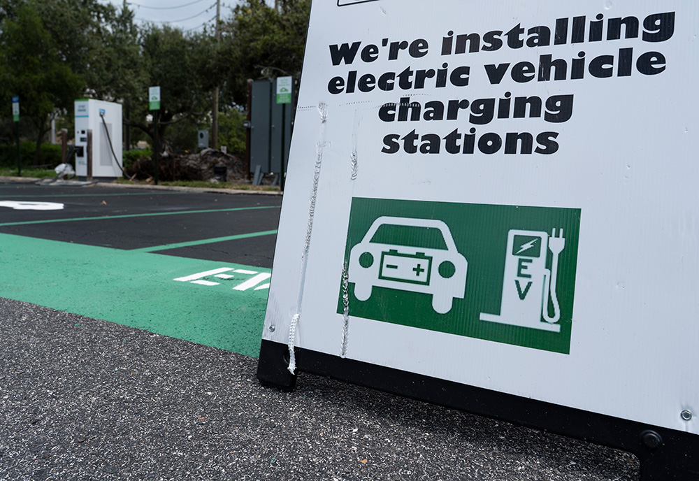 New EV charging stations