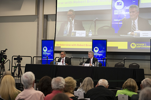 Panel discussion during the St. Pete Conference on World Affairs
