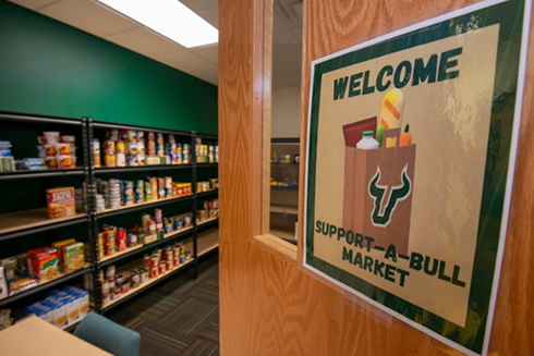 The pantry, which has transitioned to online ordering to promote social distancing, provides food such as pasta and breads to fruits and vegetables.