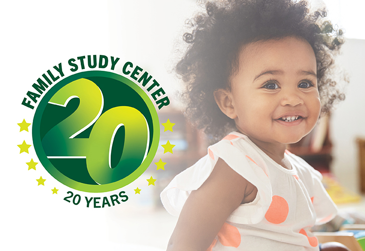 Family Study Center 20 Years logo