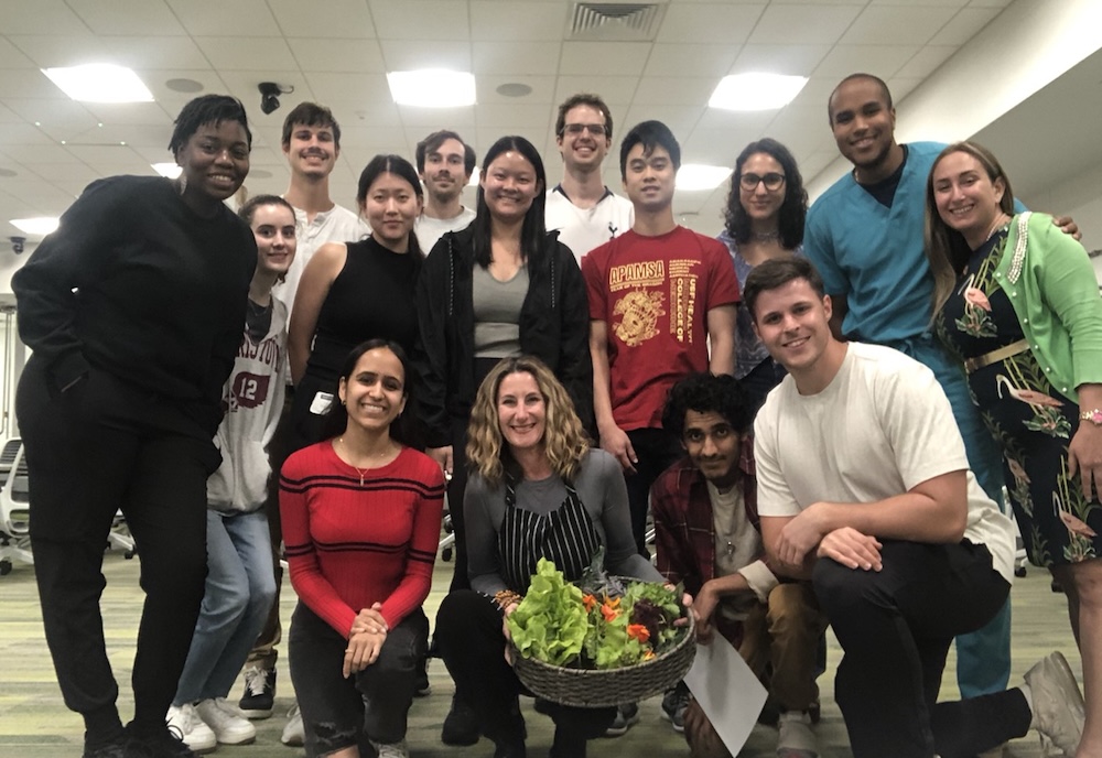 HB club with nutritionist.