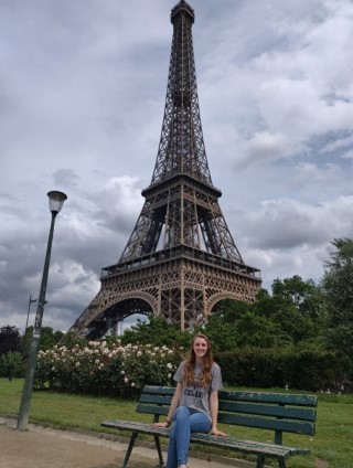 Kayla Hopper in France