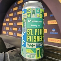 USF beer can.