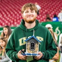 USF grad Clark Stanton.