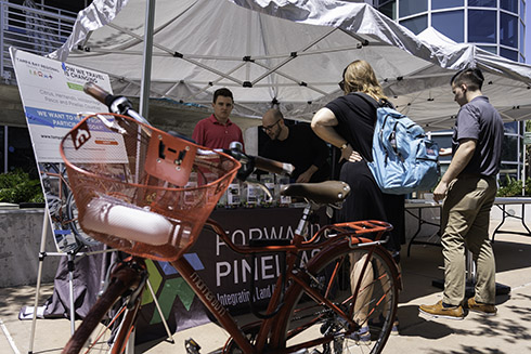 USFSP’s inaugural Bike Day celebrated and promoted cycling in the city.