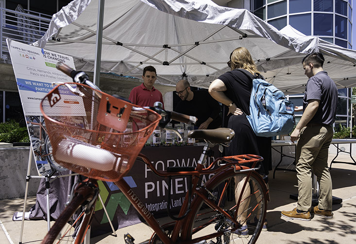 USFSP’s inaugural Bike Day celebrated and promoted cycling in the city.
