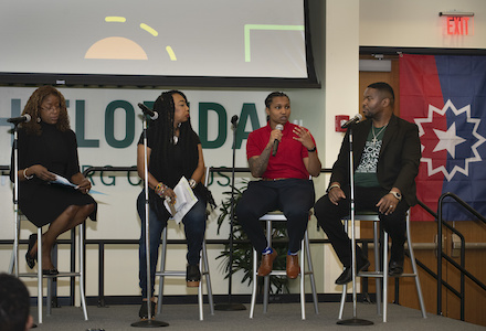 Juneteenth celebration panel