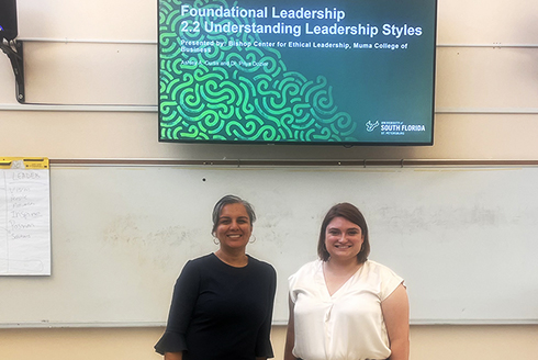 Dr. Priya Dozier and Ashley Curtis