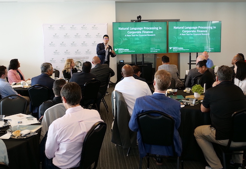 Fintech luncheon meeting.