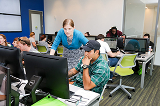 The Center will offer students a state-of-the-art venue to analyze stocks, refine investment pitches and apply skills learned in class towards managing clients’ actual wealth.