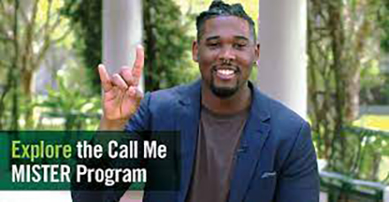 male giving the go bulls hand sign