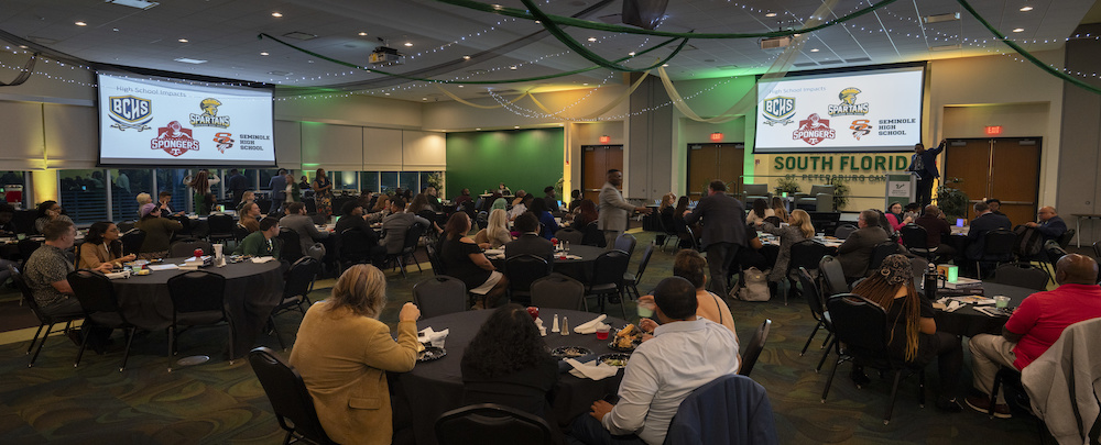 Crowd at MLK Awards Banquet