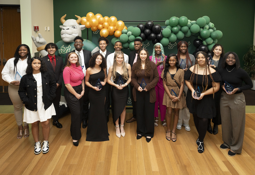 Award recipients from 2024 MLK Awards Banquet.