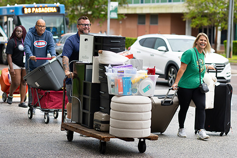 Fall 2024 move-in day