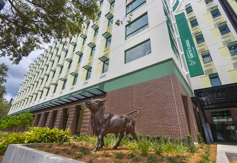 Osprey Suites residence hall at USF St. Petersburg.